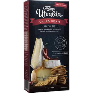 Utvalda Kex Chili Sesam 110g Göteborgs