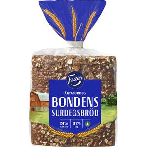 Fazer Surdegsbröd Bondens 500g