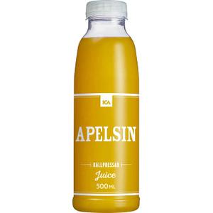 ICA Juice Apelsin Kallpressad 500ml