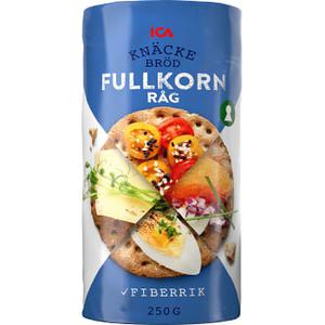 ICA Fullkornsknäcke Råg 250g