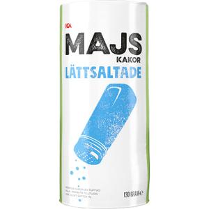 ICA Majskakor Lättsaltade 130g