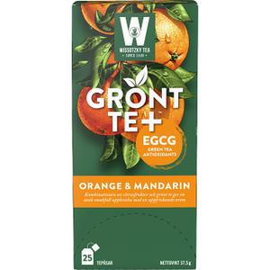 Wissotzky Grönt te Apelsin & mandarin 25-p