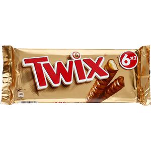 Twix Choklad 50g 6-p