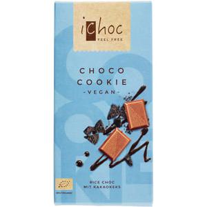 ichoc Chokladkaka Choco cookie Vegan Ekologisk 80g