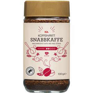 ICA Snabbkaffe Koffeinfritt 100g
