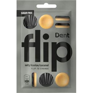 Dent Tabletter Flip Licorice & Caramel 30g