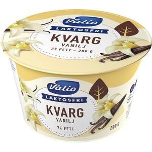 Valio Eila Kvarg Vanilj Laktosfri 200g