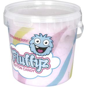 Fluffyz Sockervadd Jordgubb 50g