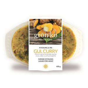 Grön Ko Gul Curry med Ris 400g