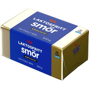 ICA Smör 80% Normalsaltat Laktosfri 500g