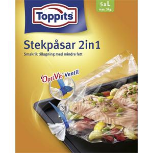 Toppits Stekpåsar 5kg 5st