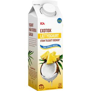 ICA Lättyoghurt Exotisk UTS 1000g
