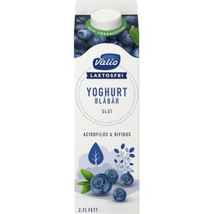 Valio Eila Yoghurt Blåbär 2,1% Laktosfri 1000g