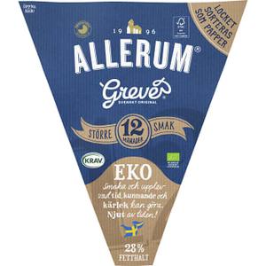 Allerum Ost Grevé 28% ca 700g KRAV