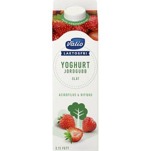 Valio Eila Yoghurt Jordgubb 1kg Laktosfri