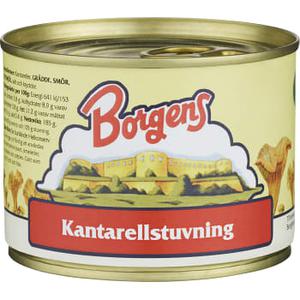 Borgens Gräddstuvade kantareller 200g