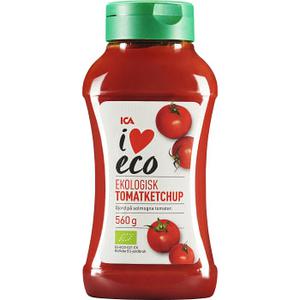 ICA I love eco Ketchup 560g