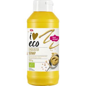 ICA I love eco Senap Ekologisk 500g