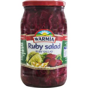 Warmia Strimlad rödbeta 800g