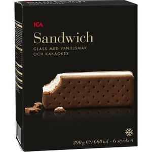 ICA Glass Sandwich 6-p