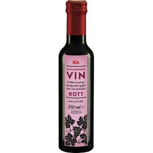 ICA Matlagningsvin Rött 250ml
