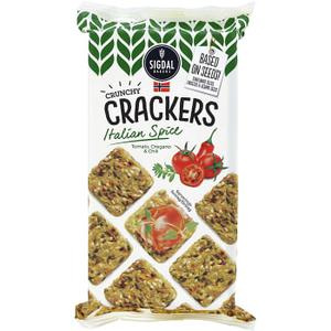 Sigdal Bakeri Cracker Italian Spices 120g