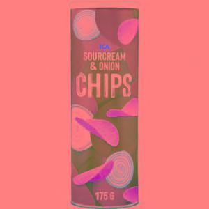 ICA Chips Sourcream & Onion 175g