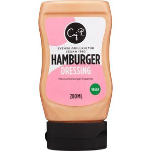 Caj P Hamburgerdressing Vegansk 280ml