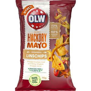 OLW Linschips Hickory Mayo 90g
