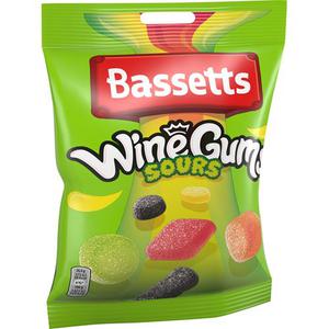 Bassetts Vingummin Sura 190g
