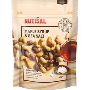 Nutisal Nötter Maple Syrup & Sea Salt 160g