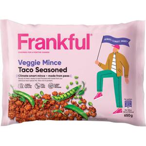 Frankful Färs Vegansk Tacokryddad Fryst 650g