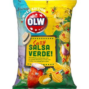 OLW Chips Salsa Verde 250g