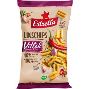 Estrella Linschips Vitlök, Gräslök & Chili 110g