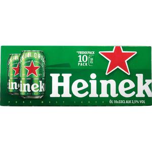 Heineken Öl Lager 3,5% 10x33cl