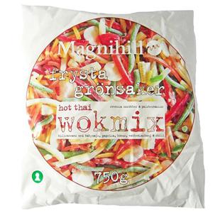 Magnihill Wokmix Hot Thai Fryst 750g