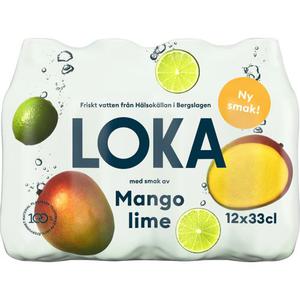 Loka Mango & Lime 12x33cl