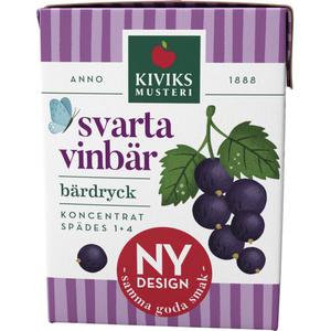 Kiviks Bärdryck Svarta Vinbär 2dl