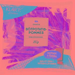 ICA Sötpotatispommes 350g
