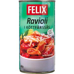 Felix Ravioli i Köttsås 560g