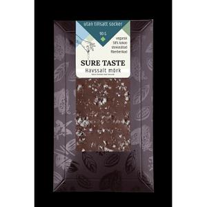 Sure Taste Chokladkaka Havssalt Mörk 90g