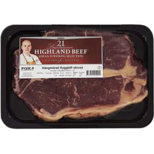 Jureskog Selection by Highland Beef Ryggbiff Hängmörad 500g