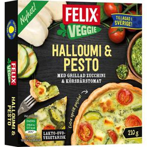 Felix Paj Veggie Halloumi & Pesto Fryst 210g