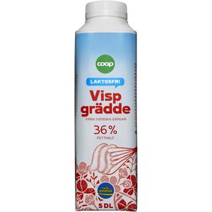 Coop Laktosfri Vispgrädde