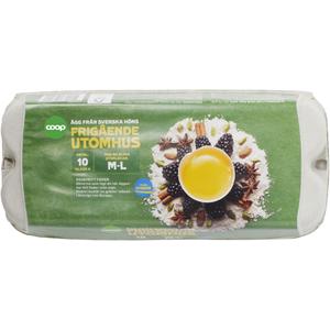 Coop Uteägg Frigående 10-pack