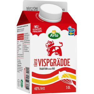 Arla Ko® Färsk vispgrädde 40%