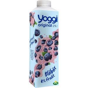 Yoggi® Yoghurt Blåbär