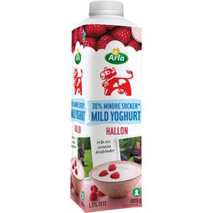Arla Ko® Mild Yoghurt Hallon