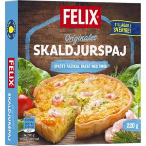 Felix Fryst Skaldjurspaj 220g