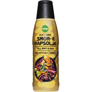 Coop Smör - & Rapsolja Flytande